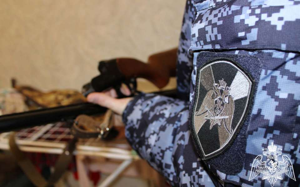 Липецкие Росгвардейцы изъяли 219 единиц оружия 