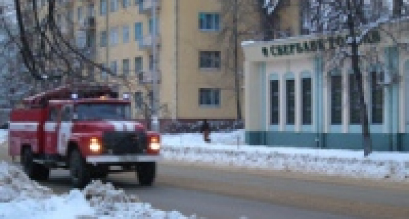 Пожар в поселке Тракторостроителей