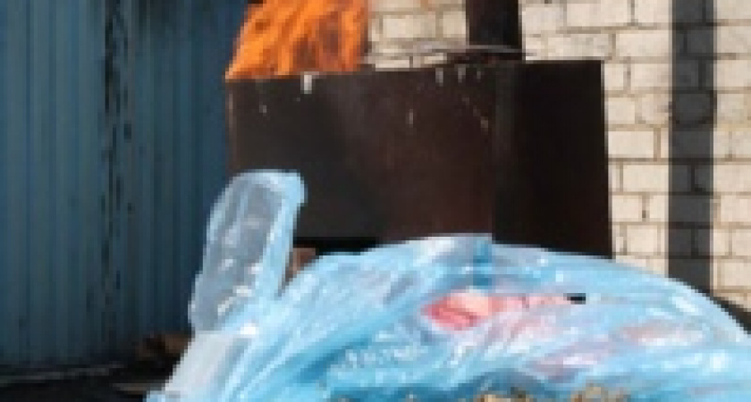 Дурь сгорела в печи