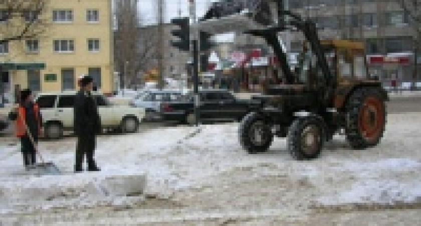 Пресечен сброс снега в реку Воронеж