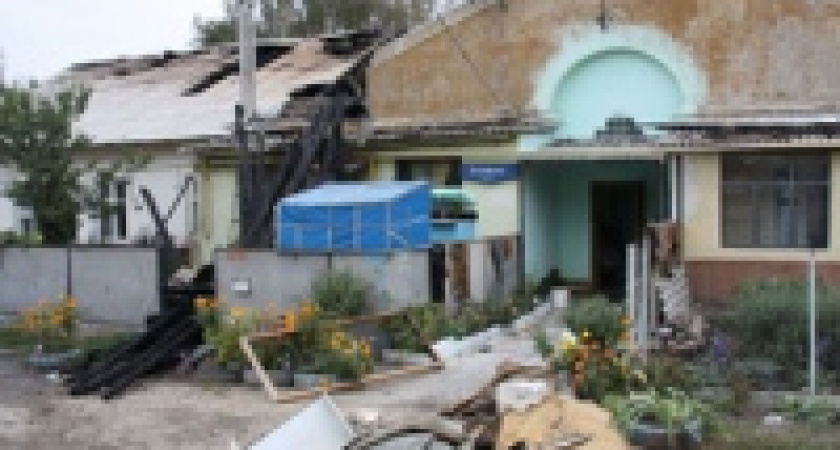 Власти Липецка  оказывают помощь жильцам поврежденного огнем дома