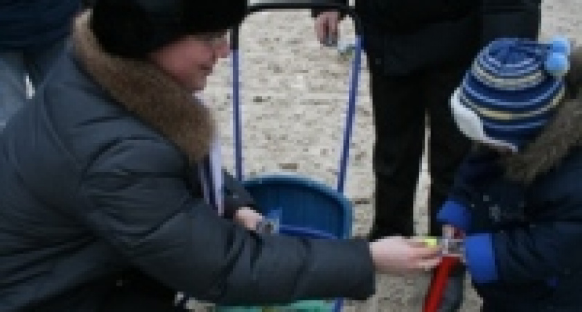 В Липецке молодые активисты и инспекторы ДПС раздавали фликеры на улицах