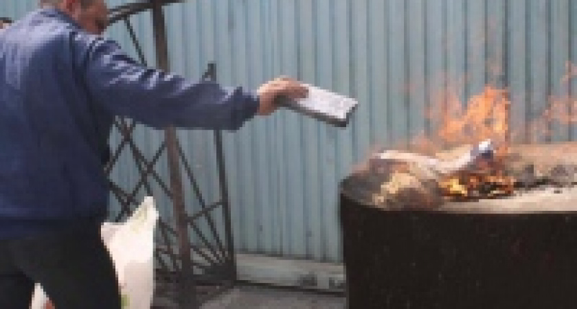 В Липецке уничтожили около 30 кг наркотиков