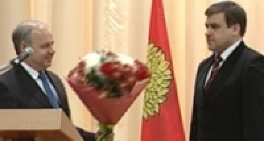 Глава Тербунского района вступил в должность