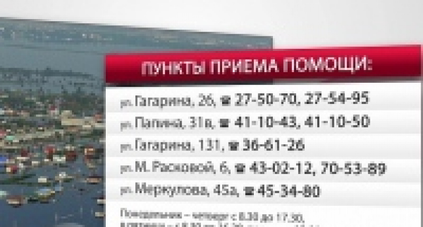 Липчане не торопятся помогать вещами жителям Приамурья, пострадавшим от наводнения