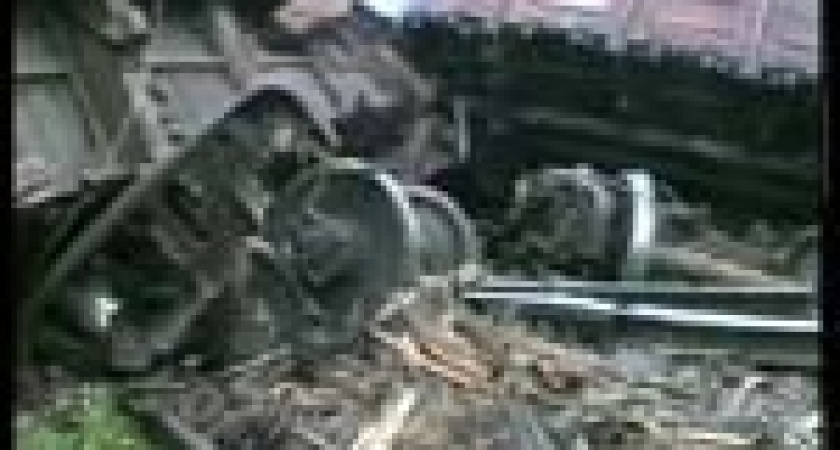 Крушение поезда в Липецкой области