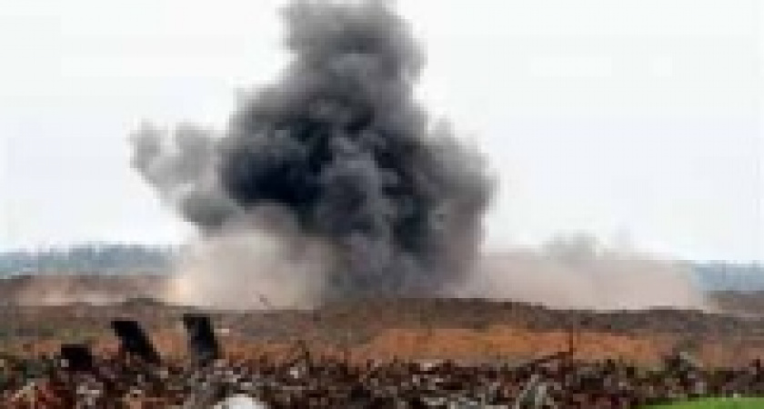Боеприпасы в огороде
