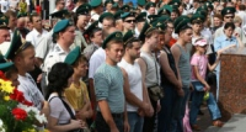 На площади Героев соберутся более 400 пограничников