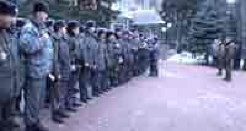 Липецкие милиционеры отправились в Чечню