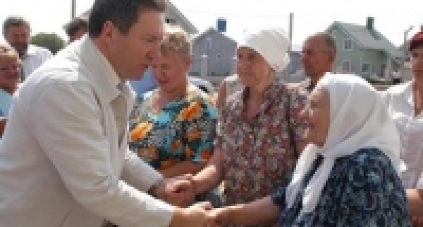 В Липецкой области погорельцы справят новоселье раньше сроков, установленных губернатором и правительством России