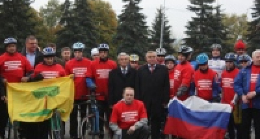 Паралимпийский велопробег Липецк-Страсбург-Париж уже в Варшаве