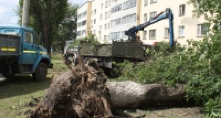 В Липецке ураган оставил без света 115 тысяч жителей