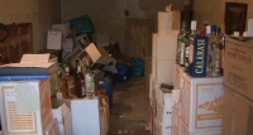 В Липецке закрыли подпольные склады алкоголя