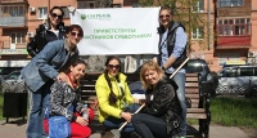 На субботник вышли все!