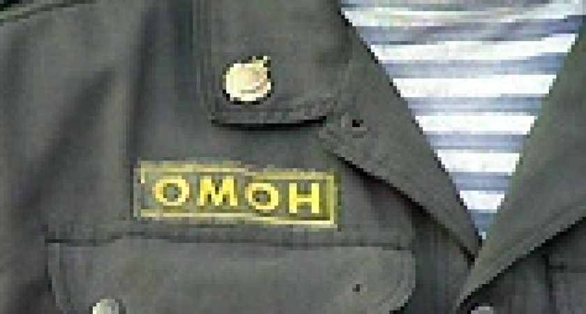 Боец ОМОНа ранил хулигана