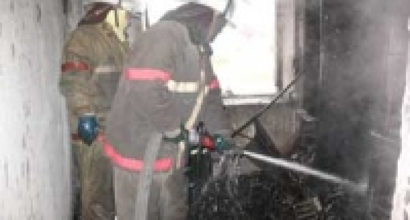 Пожар в общежитии 