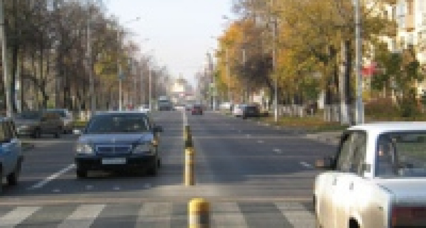 По центру Липецка не проедешь, а пройдешь