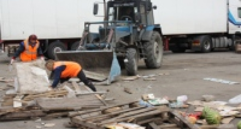 В Липецке продолжают бороться с несанкционированной торговлей