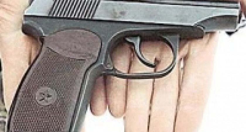 В Липецке из машины украли пистолет 