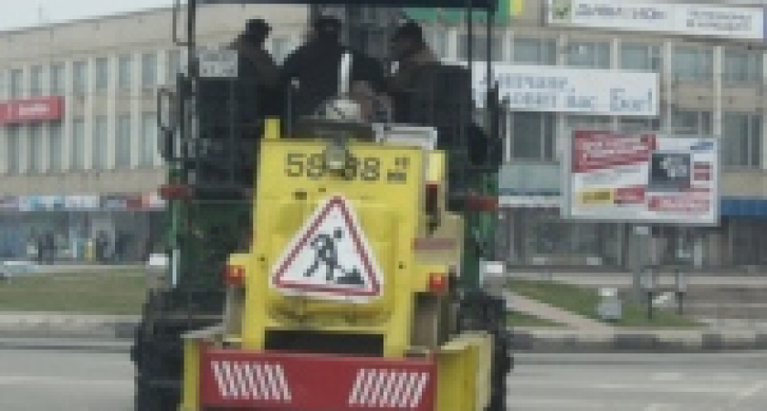 Аварийный ремонт на дорогах Липецка ведется в ночное время 