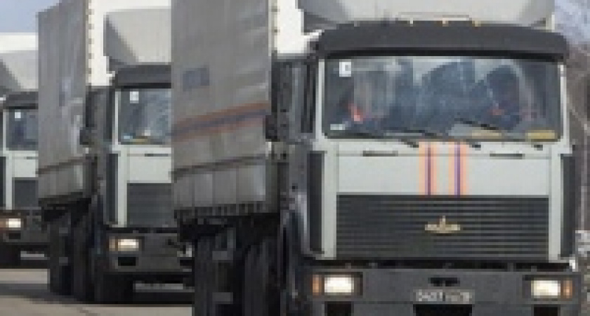  Гуманитарный груз в Краснодарский край формируют только из воды и фасованных продуктов 