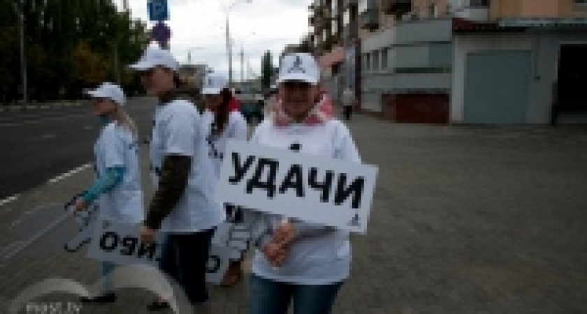 В Липецке водители учатся ездить ровно