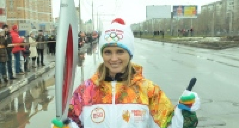 Олимпийский факел в Липецке погасал уже 5 раз