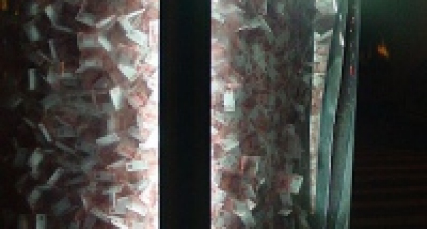 Москвичи разграбили рекламные конструкции газеты «Ведомости»