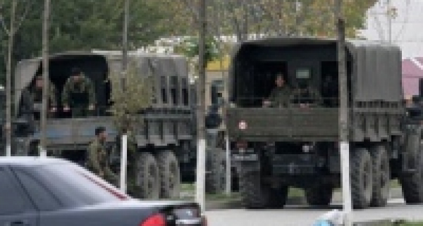 На парламент Чечни напали боевики