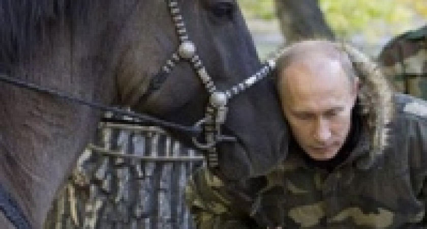 Путин поразил западные СМИ фотосессией с лошадью