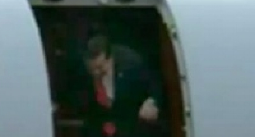 Саакашвили ударился головой, поторопившись выйти из самолета в Кишиневе