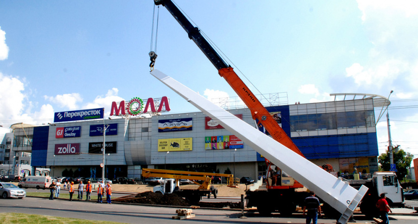 В Липецке установлена стела в честь героев Первой мировой войны