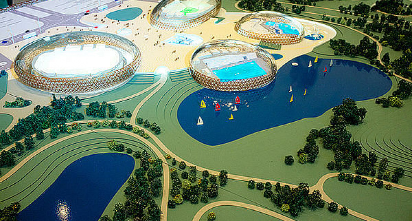 Липецкие власти в пятый раз отложили торги на продолжение строительства спорткомплекса «Катящиеся камни»