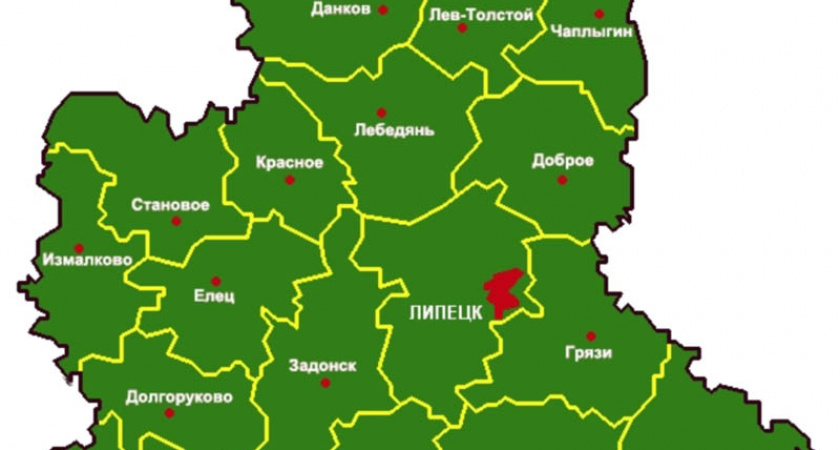 Интерактивная карта России пополнилась «убитыми» липецкими дорогами