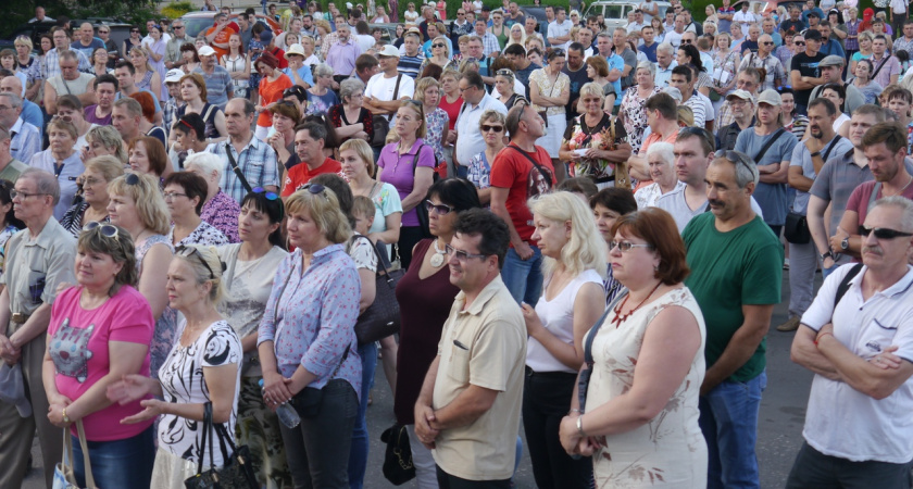 Более 600 липчан поставили свои подписи против увеличения пенсионного возраста