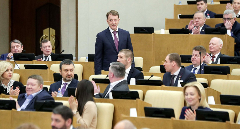 Депутат от Липецкой области Алексей Гордеев стал вице-спикером Госдумы