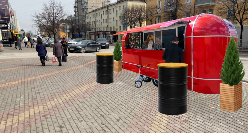 Мэрия Липецка предложила предпринимателям кормить горожан с автофургонов
