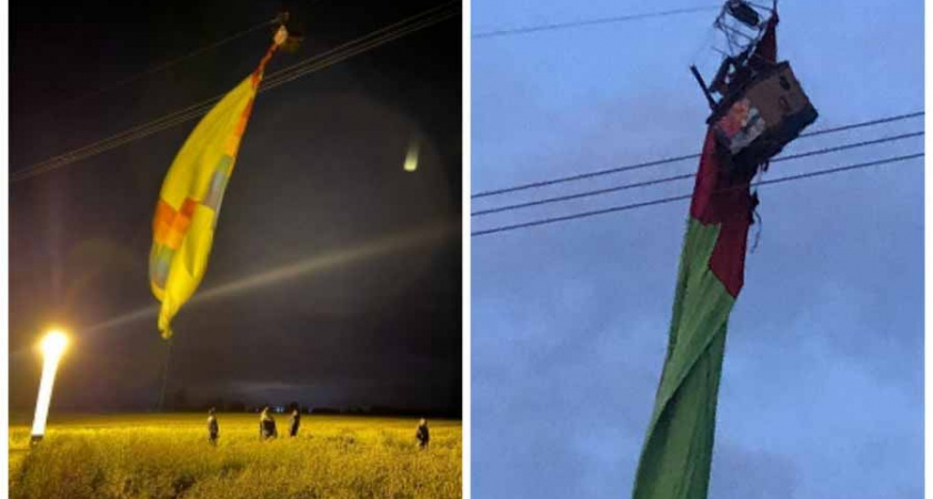 Инцидент с повисшим воздушным шаром с пассажирами в Липецкой области заинтересовал воронежских следователей