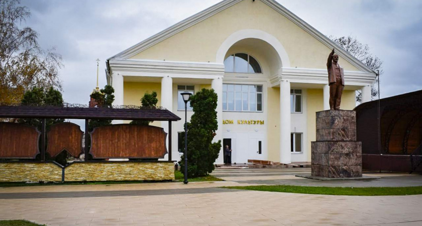 Дом культуры в Липецкой области готовится к открытию после капремонта за 46 млн рублей