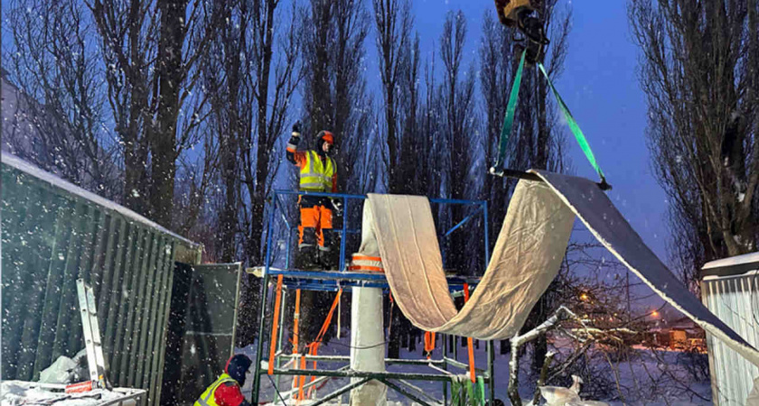 В Липецке изношенный коллектор реконструируют методом санации