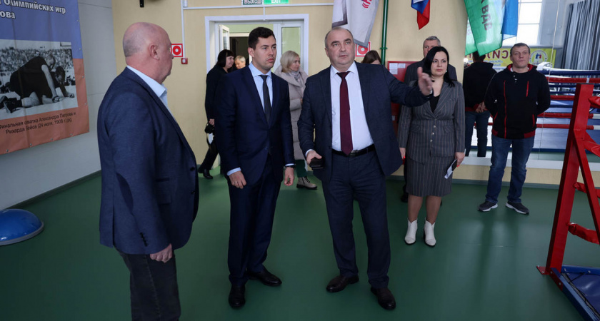 В Липецкой области открыли Дворец самбо