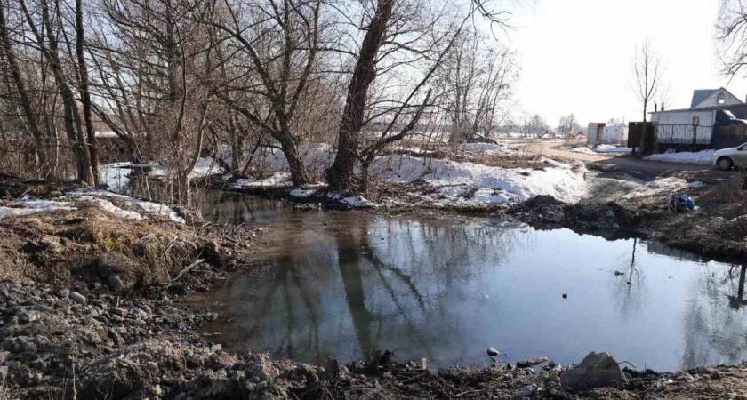 В Липецке паводок ждут к концу марта