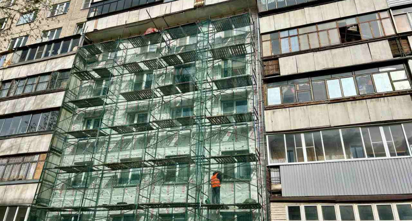 В Липецкой области в 50% домов по плану 2024 года стартовали работы по капремонту