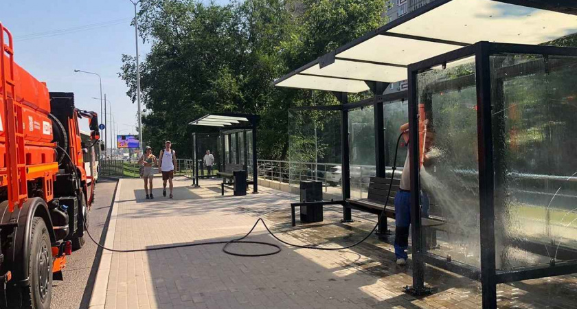 За полгода в Липецке обновили 613 остановок