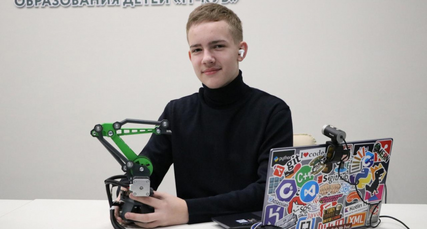На выставке в Минпросвещения представлена разработка липецкого школьника