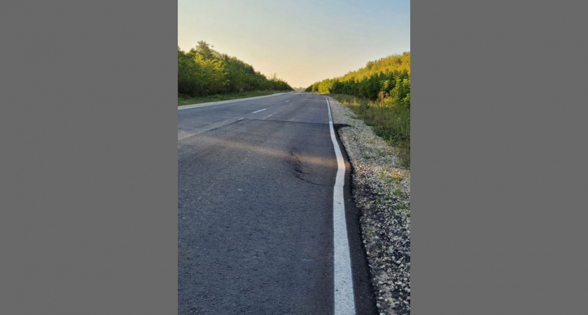 Липецкие дороги вновь неприятно удивили качеством ремонта