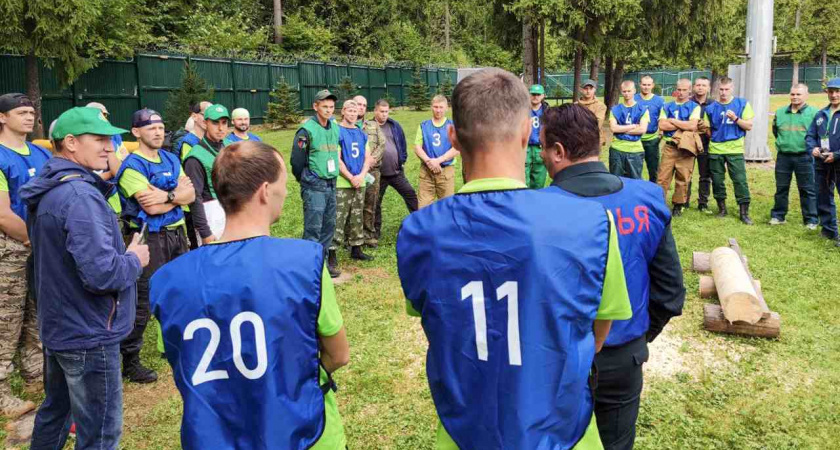 Липчанин вошел в двадцатку лучших лесных пожарных России и Белоруссии