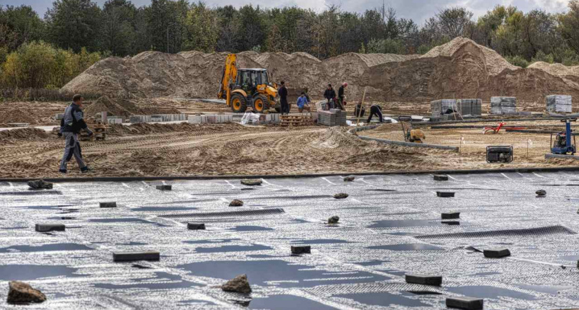 Реконструкция липецкого Зеленого острова выполнена на 60%