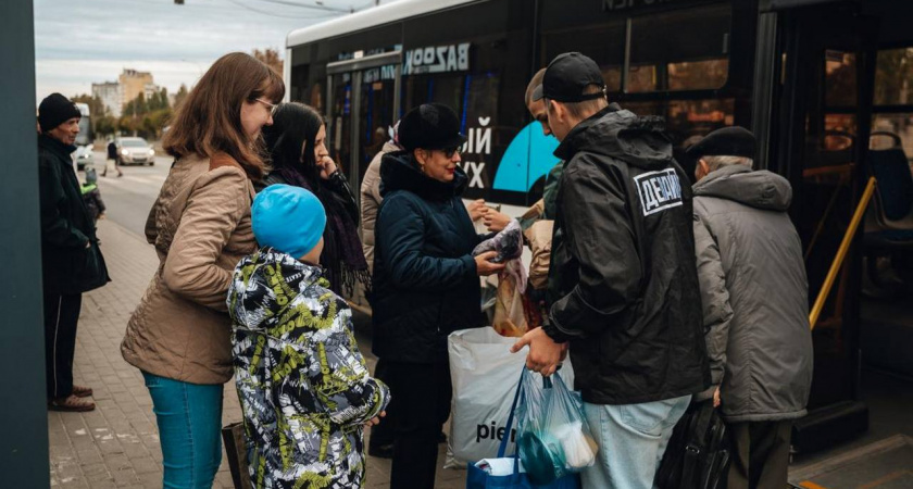 В «Зеленый автобус» липчане сдали более 600 кг отходов