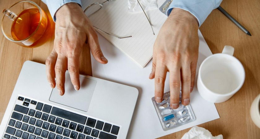 Почти половина липчан не берут больничный на работе